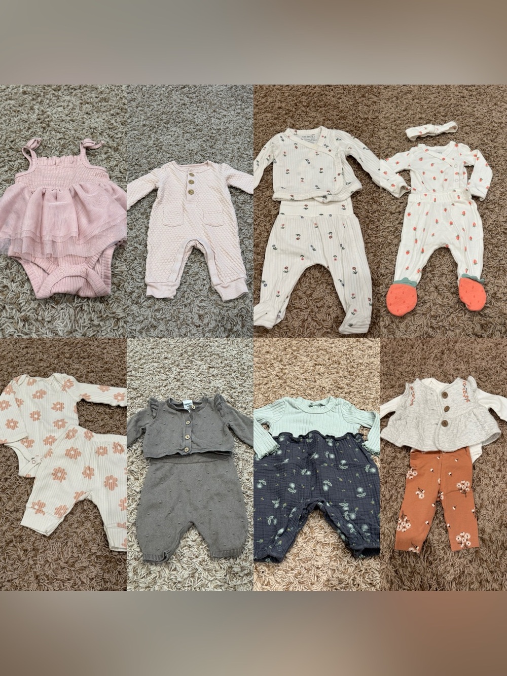 Newborn girly outfit bundle!